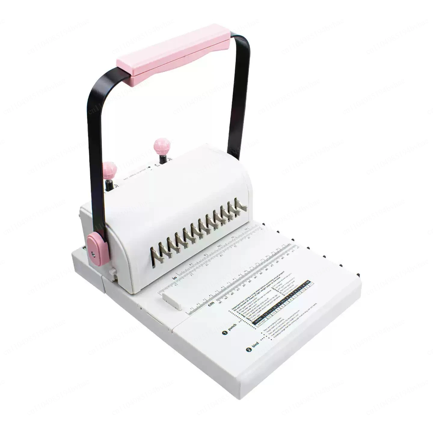 Multi functional binding machine, suitable for binding 20 pages of books and notebooks, very suitable for office and school use