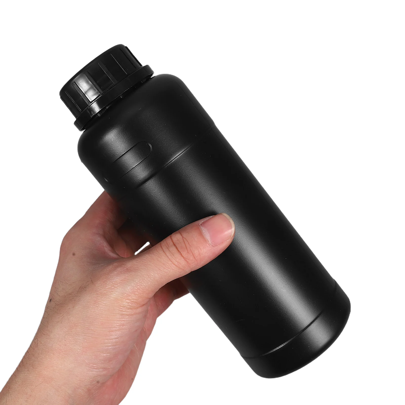 

10pcs 500ml White Sealed Reagent Bottles Wide Mouth Lab Chemical Containers Empty Plastic Storage Sample Bottles