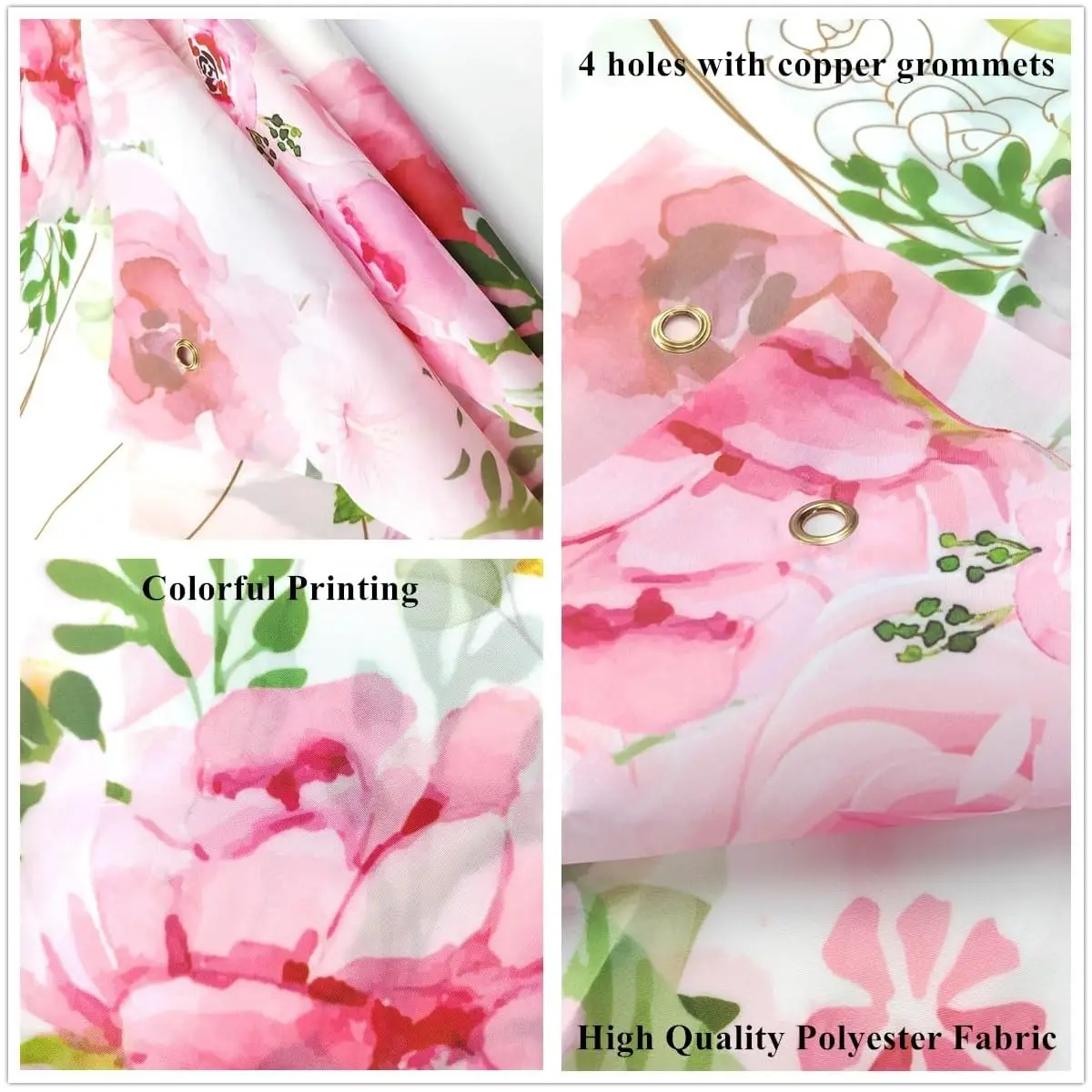 2D الباب راية Just Married غطاء باب الزفاف مع 70.8 ''X35.4'' الأزهار الزفاف دش معلقة راية حفل زفاف الديكور #6