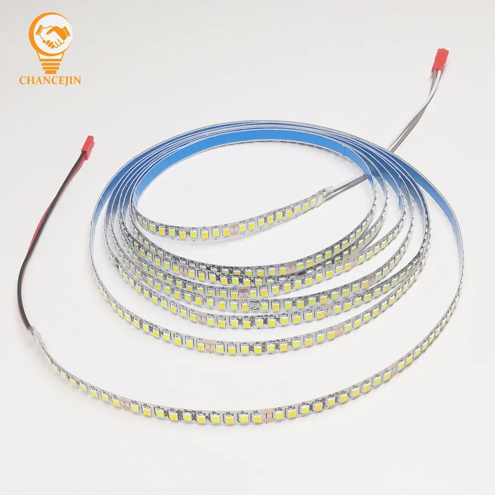 3 meter 2835 200D strip LED warna ganda untuk memperbaiki lampu gantung, 3000K + 6500K pita LED (51-60w) x2 warna untuk pencahayaan dalam ruangan