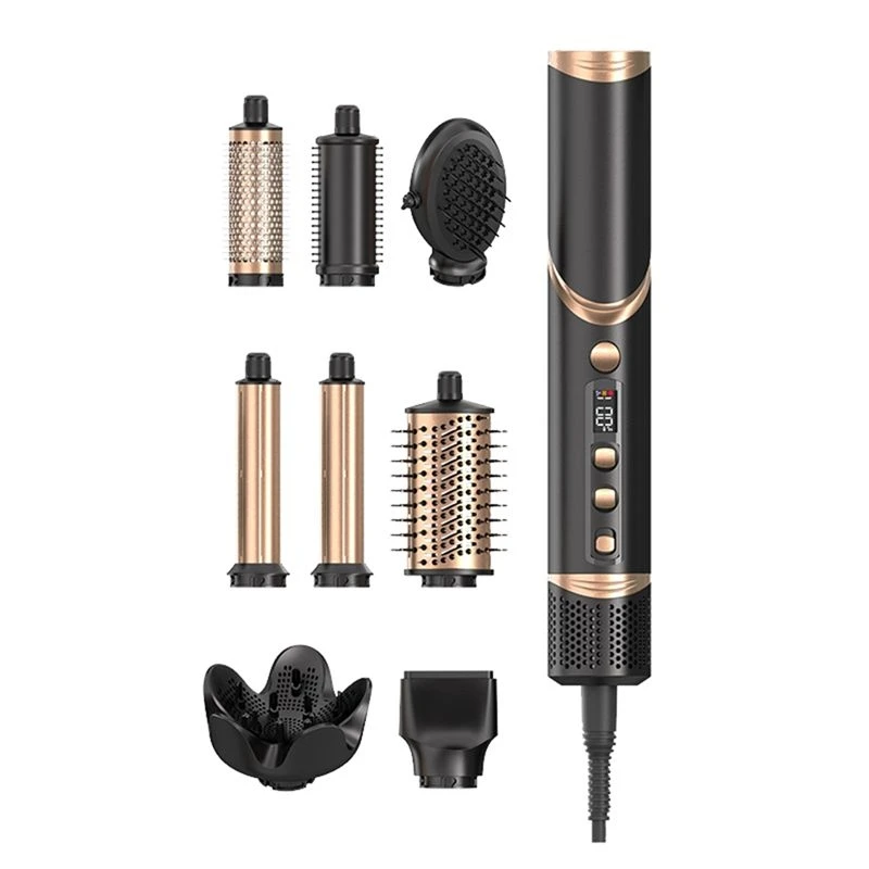 L65A-Folding Hair Dryer Negative Home Hot Air Comb Set Wind Salon Hair Styler Tool Professional Hair Dryer EU Plug,A