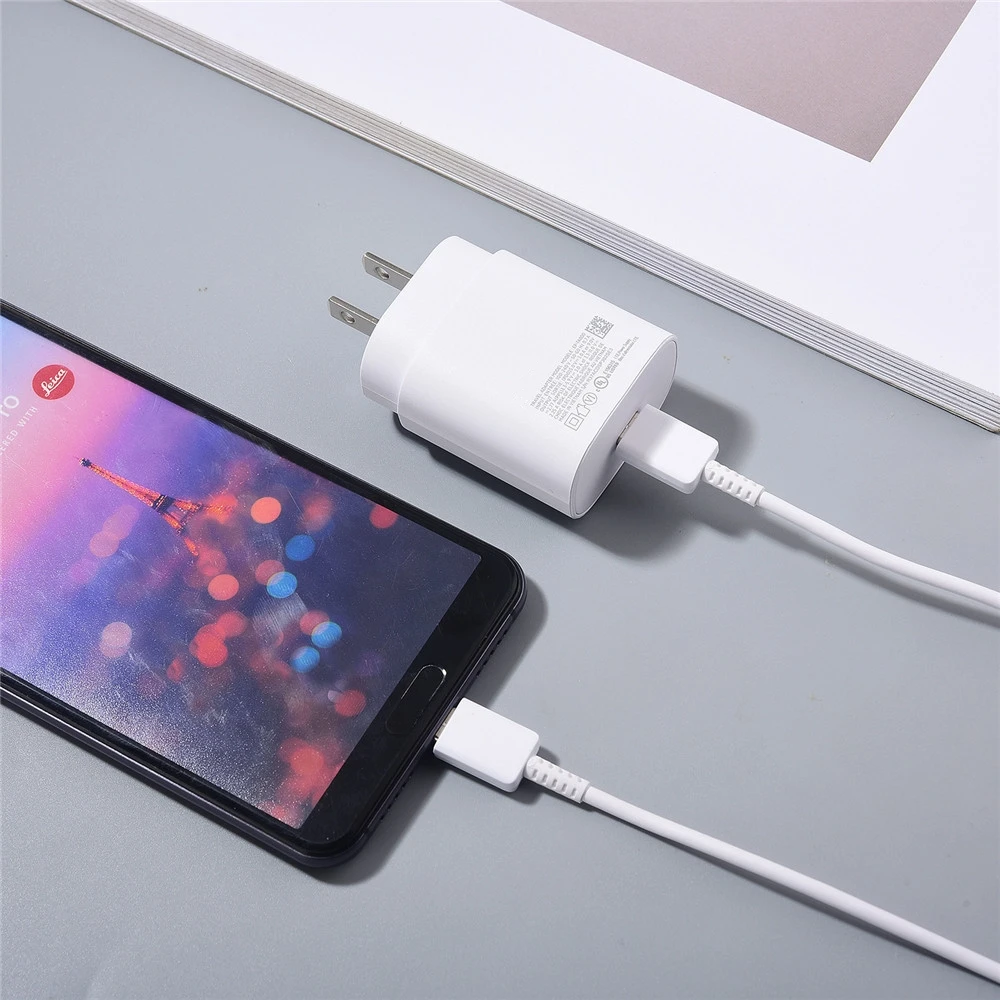 For Samsung Galaxy A53 A55 A23 F12 F14 A90 S10 5G Super Fast Charger 25W USB C PD Wall Power Adapter For Galaxy Note 10+ 20Ultra