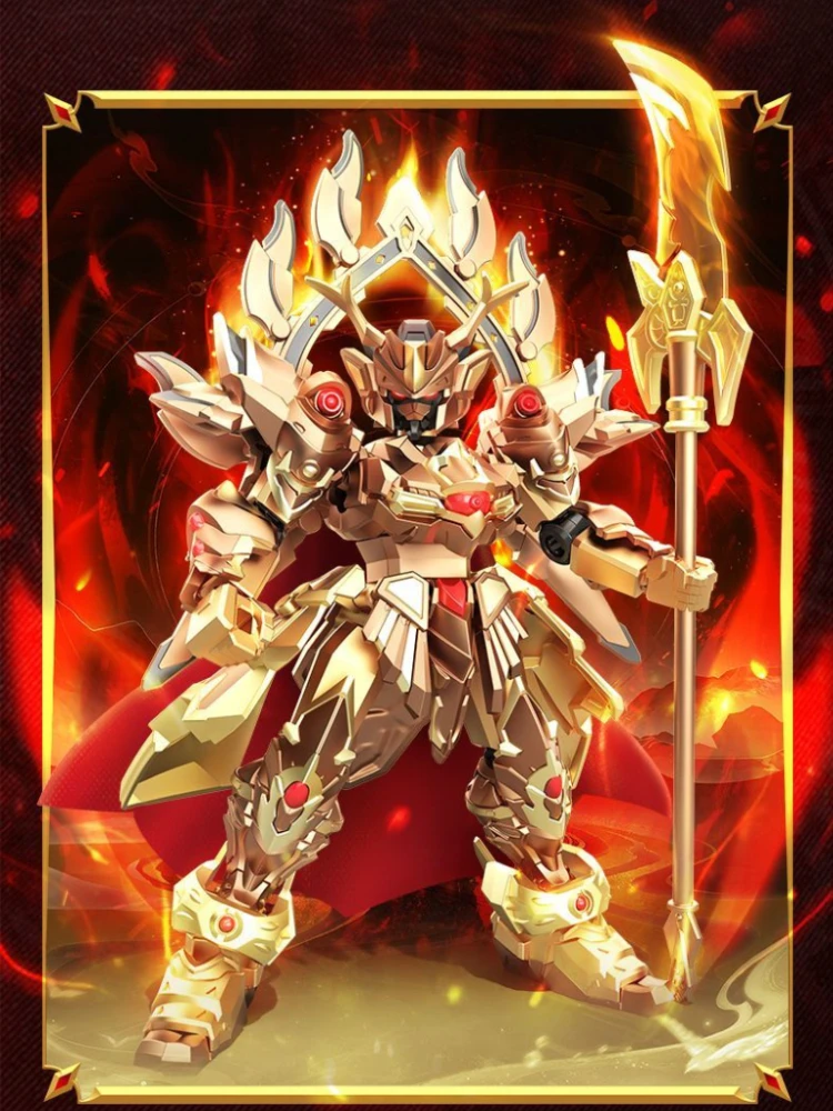 NewSEMBO BuildingBlock Man Monteren Speelgoed Mecha Genesis of Legend Limited Edition Azure Draak Witte Tijger Actief Model Kinderen Speelgoed - afbeelding 2
