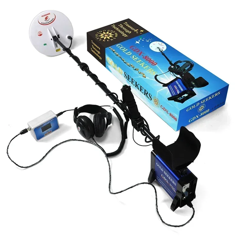 High Quality GDX-8000 Automatic Underground Gold Metal Detector for Treasure Hunting OEM Customizable Industrial Metal Detectors