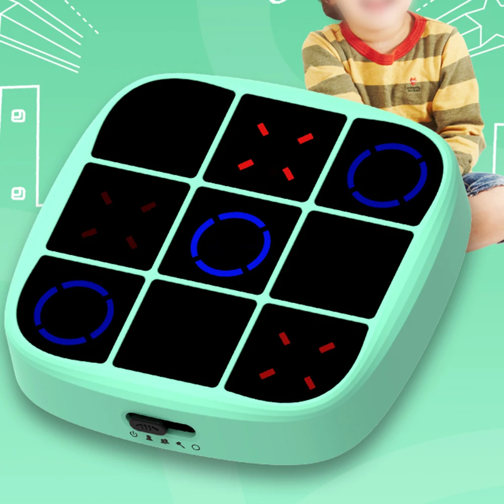 Multifunctional Electronic Tic-Tac-Toe Board Games Educational ABS Puzzle Board Game Chess Chess Game Portable Toy