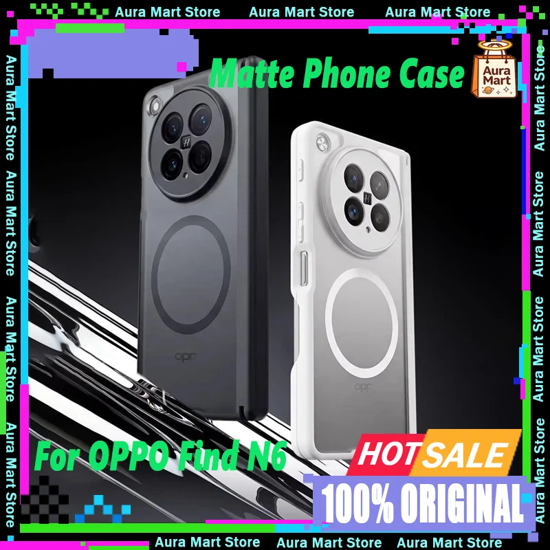 

Matte Phone Case For OPPO Find N6 Airbag Back Cover Case for OPPO FIND N6 new Ultra-thin Frosted Anti Drop