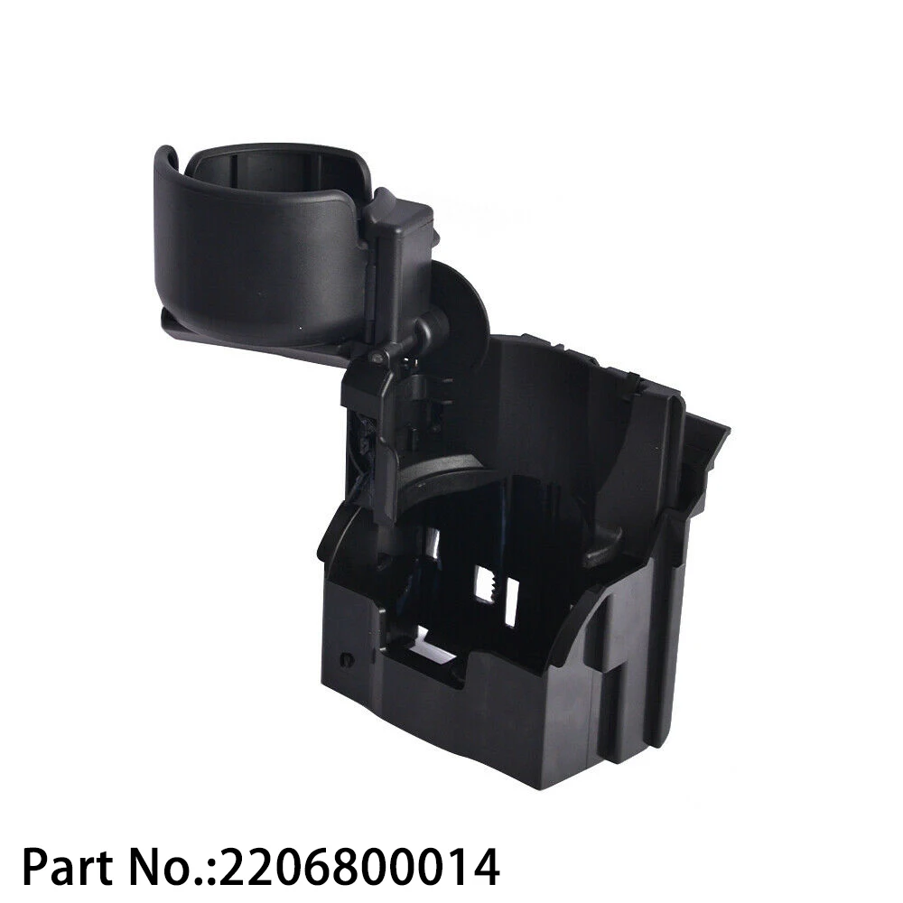 

2206800014 Black Cup Holder Center For Mercedes Benz W220 S350 S430 S500 S55 A220 15191382