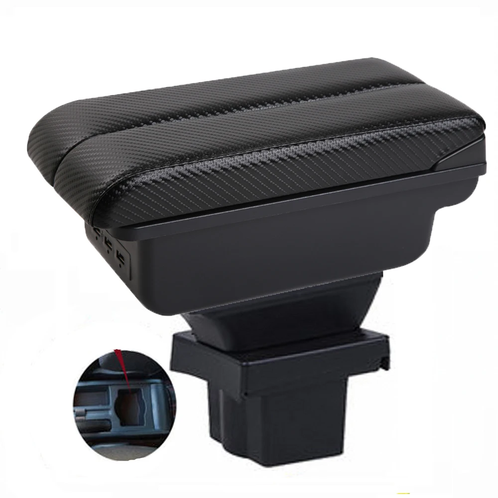 Skoda Yeti Octavia A5 MK2 Armrest box central console storage case driver elbow support rest arm view 3