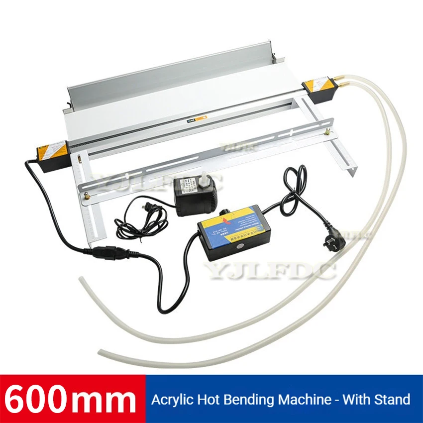 300mm/600mm Plastic Acrylic Machine PVC Organic Sheet Heater Angle Regulator Water-Cooled Bending Device Bracket Plate 110V/220V
