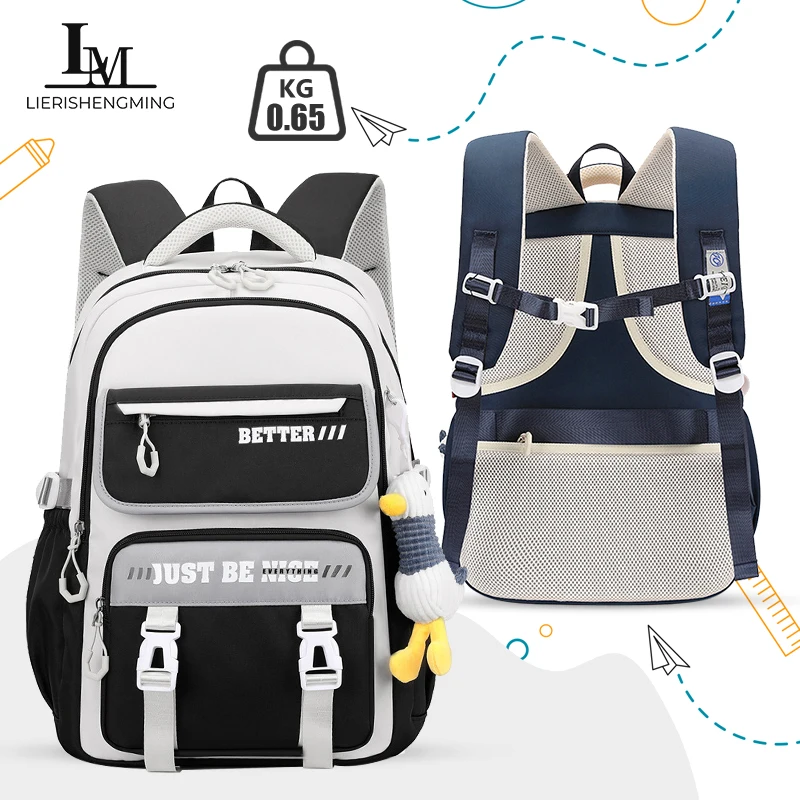 

Korean style Girls Casual Backpack Back to School Lightness Book Bag Travel Backpack for Middle School Student