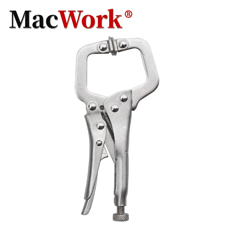 

5 inch Clamp Mini Pliers Metal Sturdy Locking Pliers Multifunctional C-Clamping Tool Universal Pliers Mechanical Multitool Plier