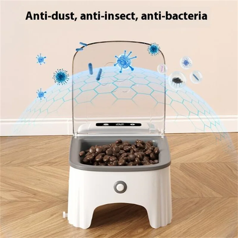 Dispenser per crocchette per gatti Alimentatore automatico per animali domestici intelligente Ciotola per cani Alimenti secchi e bagnati Fornitori di alimentazione temporizzati Piatti per cuccioli wireless con sensore