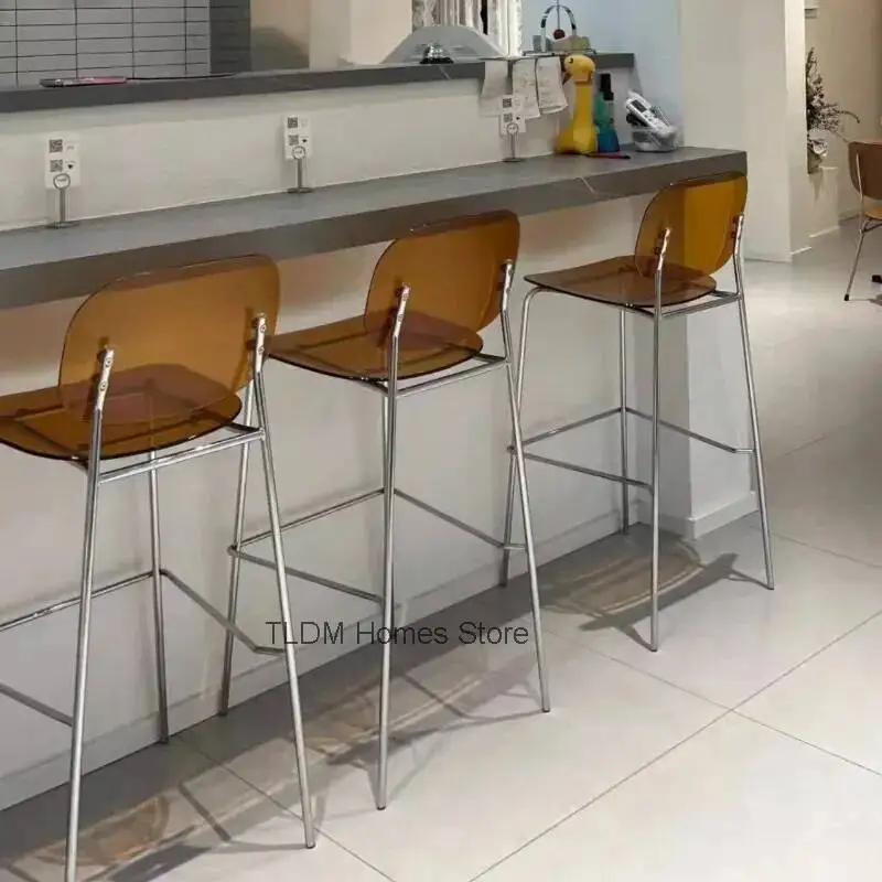 Mid Century Bar Chair Luxury Design Island Kitchen Swivel Walnut Bar Chair Modern Indoor Chaise De Bar Kitchen Furniture
