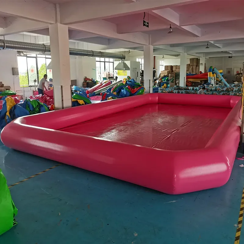 8m 10m Large Round PVC Inflatable Pool Outdoor Water Park Party Pool