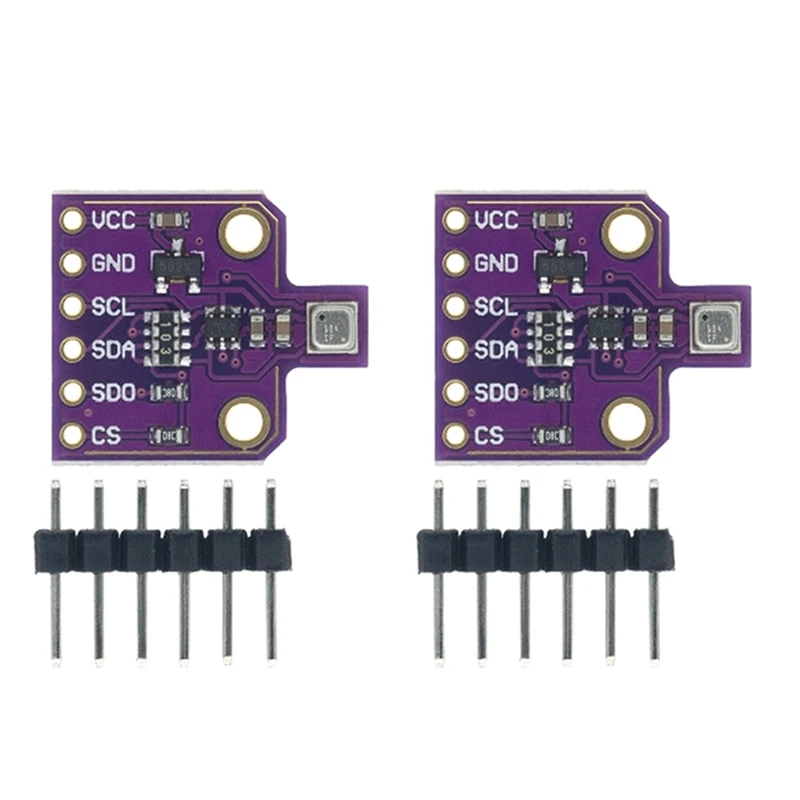 

2X BME680 Digital Temperature Humidity Pressure Sensor CJMCU-680 High Altitude Sensor Module Development Board BME680