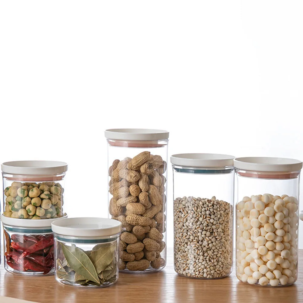 

Plastic Storage Containers Sealed Canisters Kitchen Dried Fruit Blue Travel Sugar Box Dustproof Insect Proof Food Grade