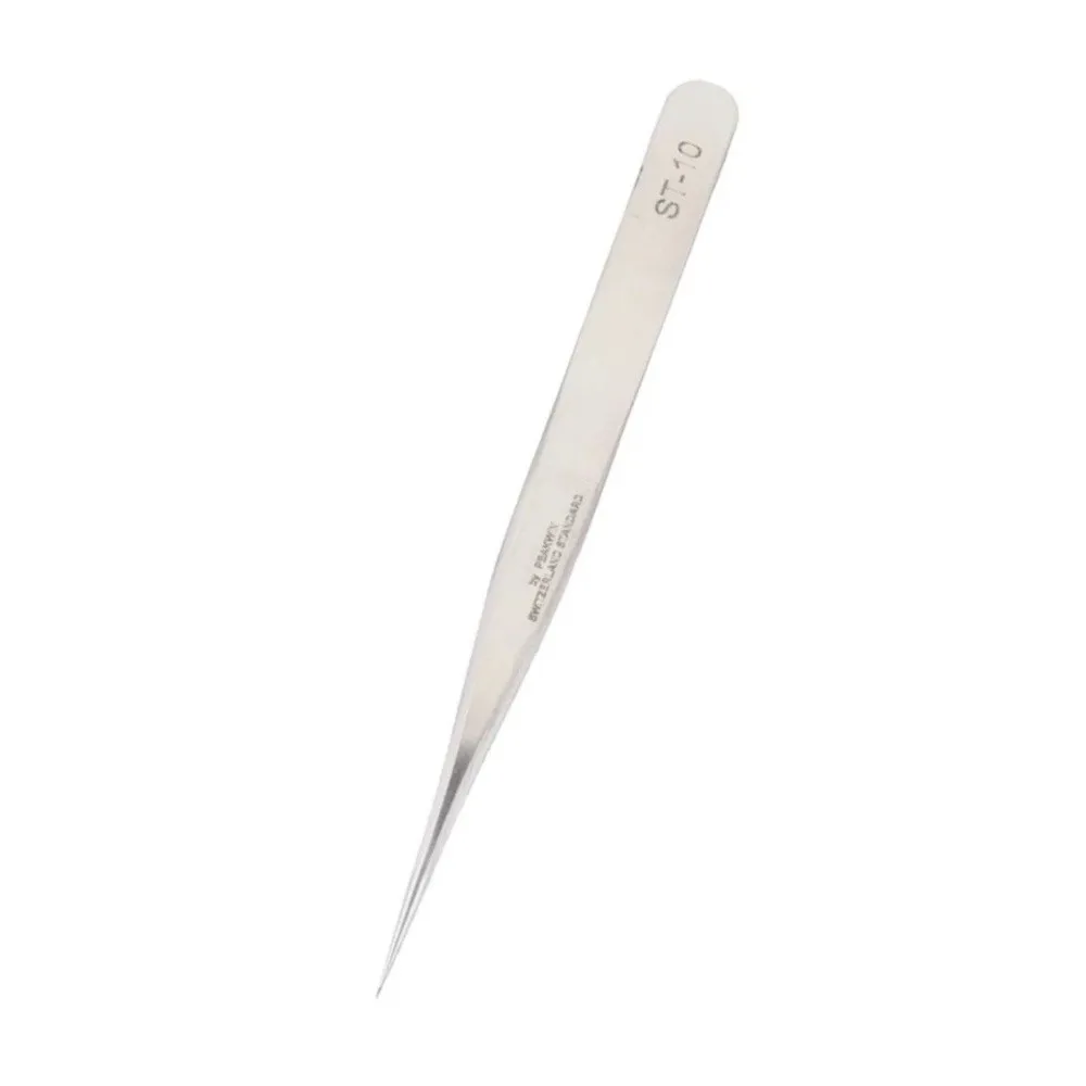 Stainless Steel Material Precision Tweezers Silver Color Various specifications Stainless Steel Tweezers Professional Tweezers
