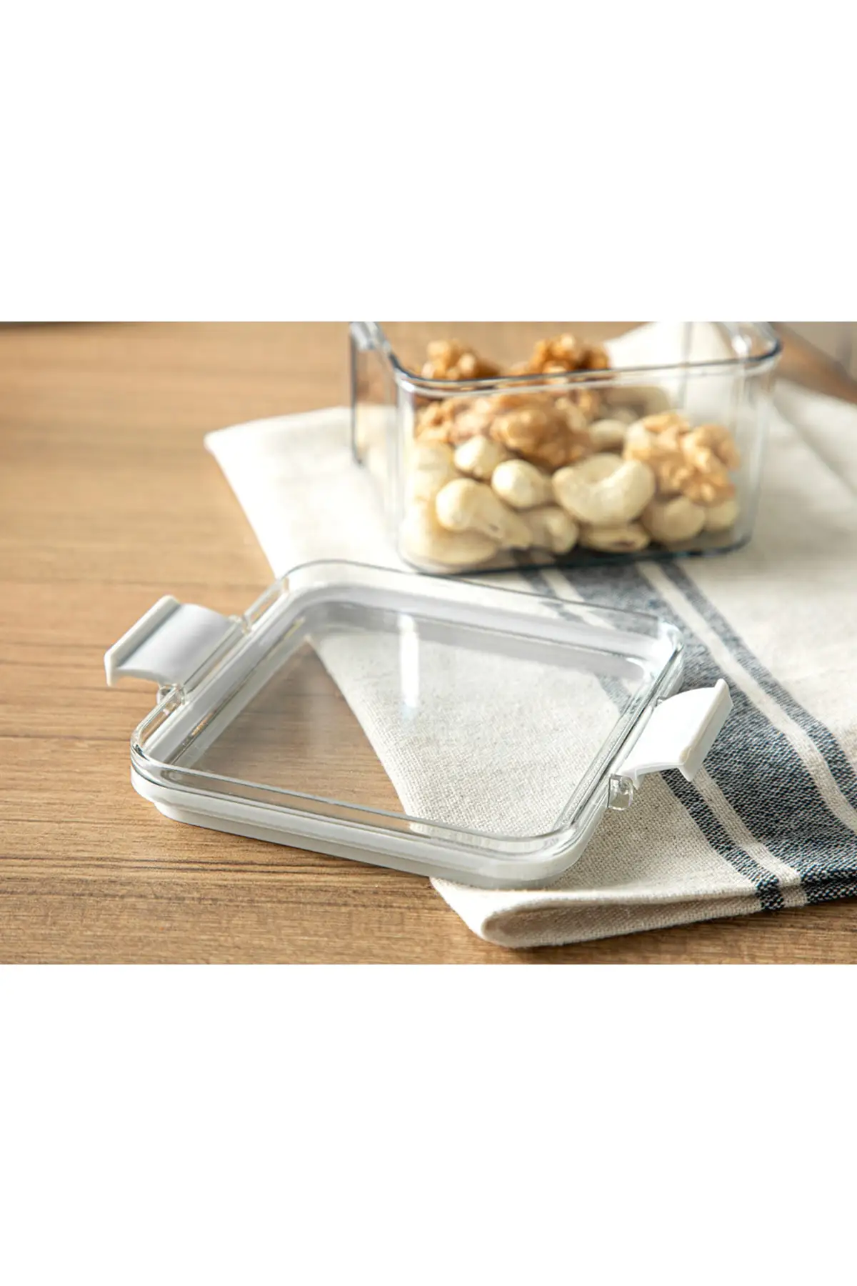 

Plastic 2-piece Erzak container 450 Ml gray