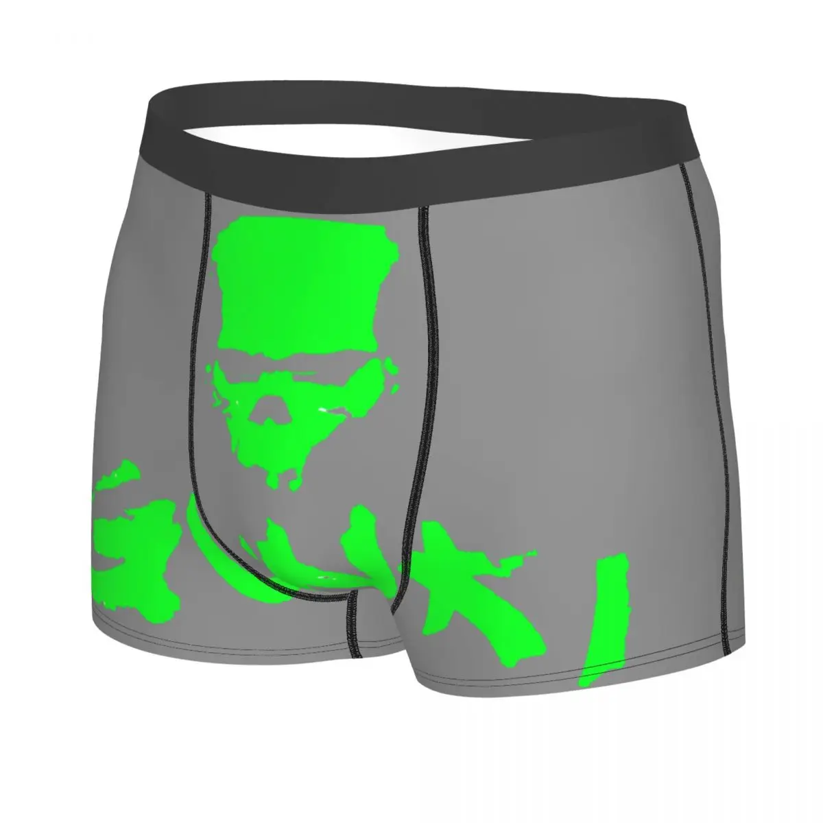 Gunkis Fishing Rod Boxer Shorts For Homme 3D Print Underwear Panties Briefs Breathable Underpants