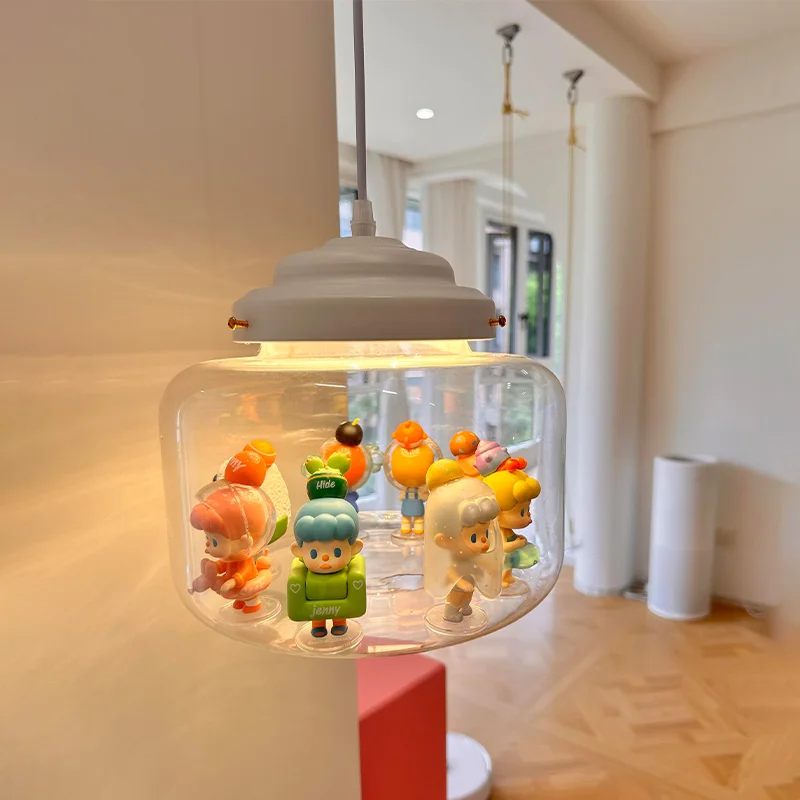

Chandelier restaurant glass handmade light doll display