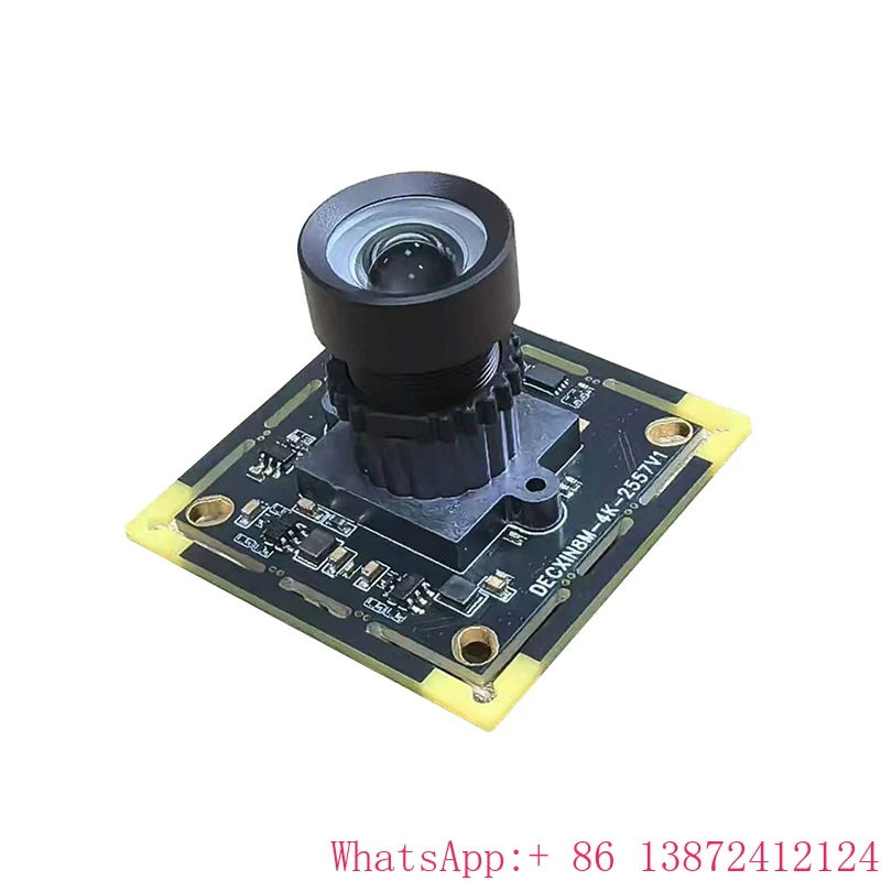 8MP USB 4K HD Module 1/1.8-inch AR0822 Wide-angle Distortion-free Machine Vision Industrial Camera Supports External Triggering