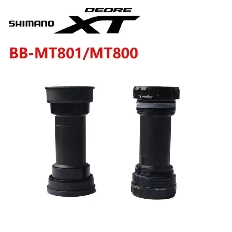 SHIMANO DEORE XT BB-MT800 اضغط على دعامة سفلية مناسبة 89.5/92 مم BB-MT801 BSA 68/73 مم HOLLOWTECH II دعامة سفلية أصلية من Shimano #1