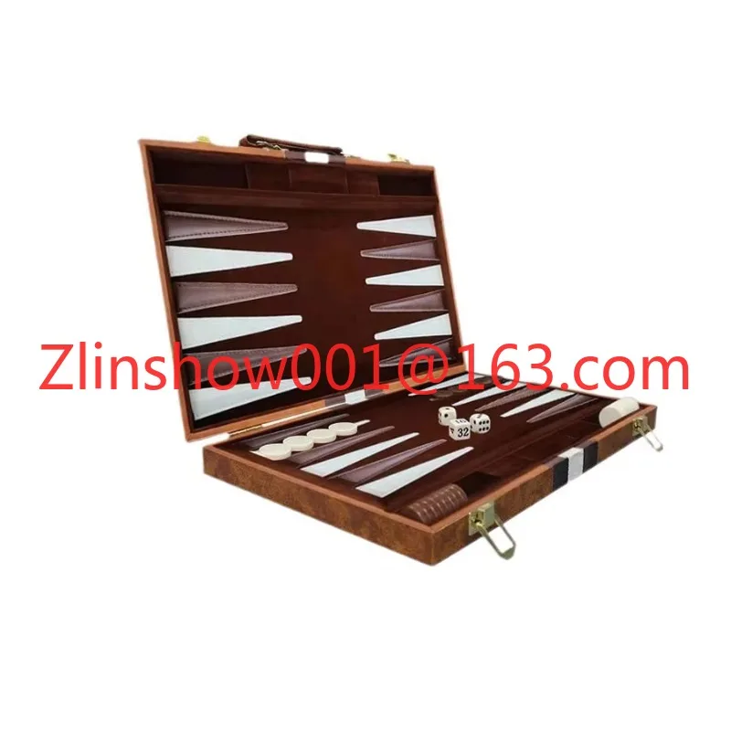 High Quality Custom Dices Checkers Luxury Backgammon Sets Colorful Backgammon for Chess Games
