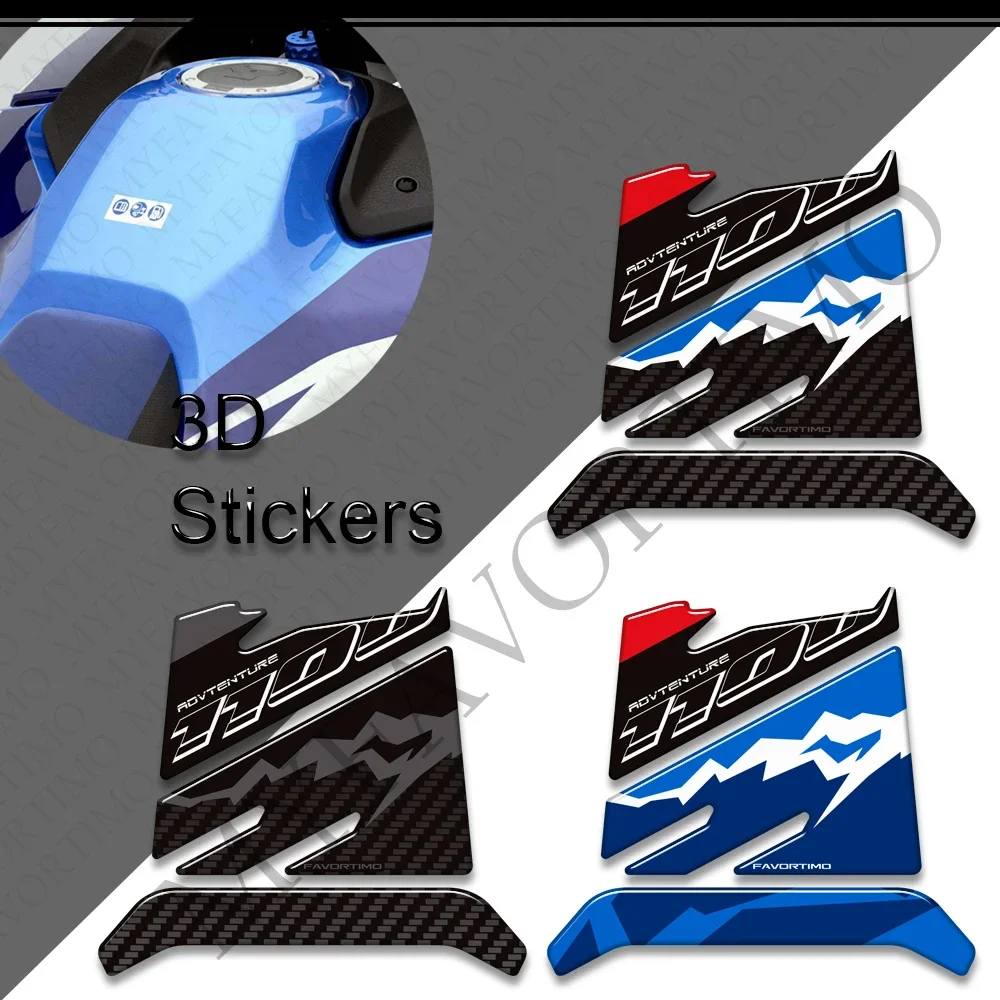 For CRF 1100L CRF1100L CRF1100 Africa Twin AfricaTwin Adventure Handguard Tank Pad Cap Fairing Fender Stickers moto Decals