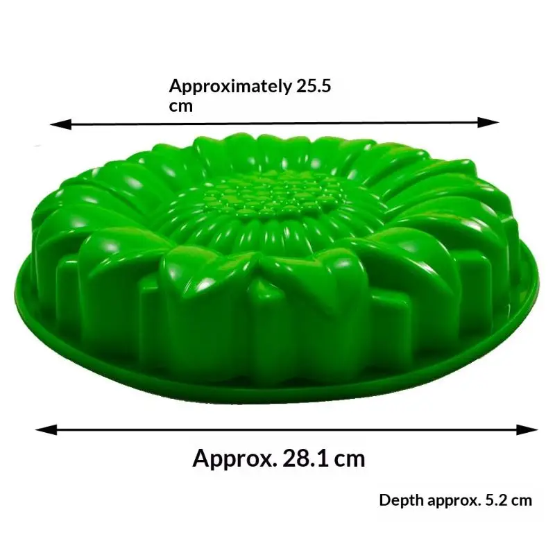 Sunflower Terrace Stone Mold Set, Concrete Garden Trail Making Tool, Reusable Flower Stone Mold For Outdoor Courtyard, Lawn