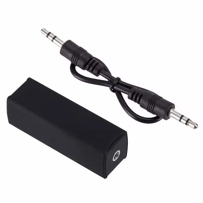 3.5mm audio common ground isolator noise interference eliminator audio AUX filter to eliminate current noise in car amplifiers