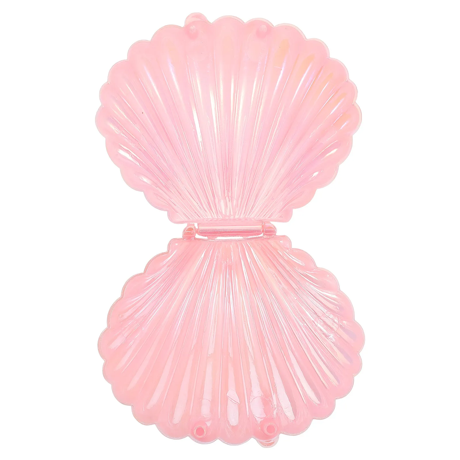 

Creative Pearlescent Seashell Key Box Jewelry Tray for Keys Rings Necklaces Storage Resin Desktop Organizer Decorative Shell