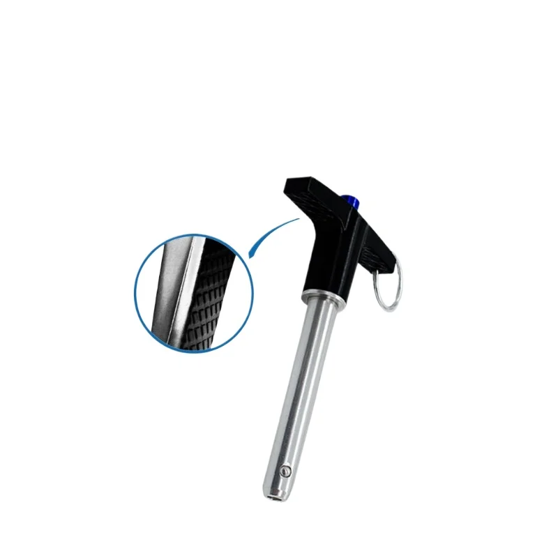For T-button Quick Unloading Pin Quick Insertion and Unloading Stainless Steel Spring  Axle Cylindrical Pin MS17985