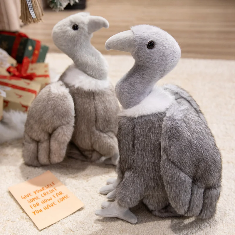 

Плюшевая игрушка-имитация грифов, плюшевая игрушка-птица-хищник, игрушка-гриф для детей, подарок на день рождения для фанатов