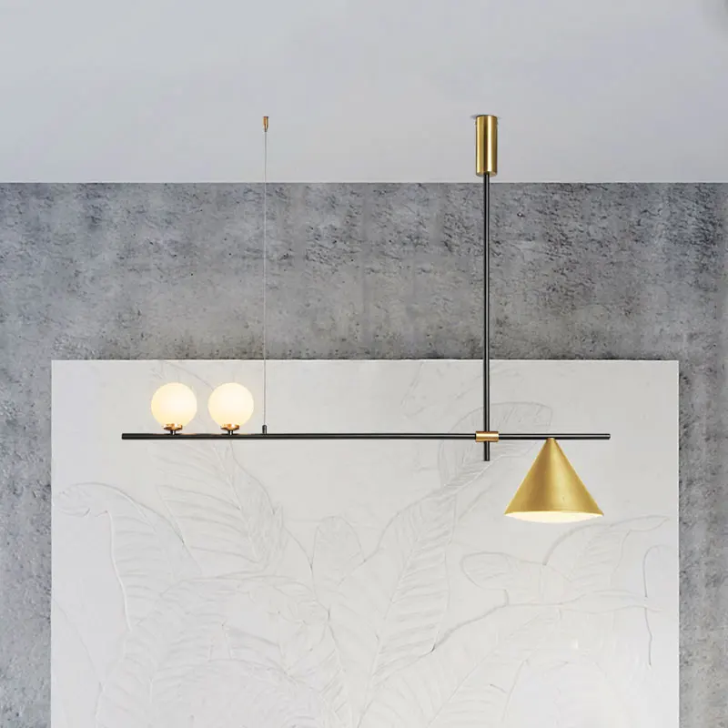 

Nordic postmodern personality restaurant bar chandelier designer villa model house clothing store creative simple lamps