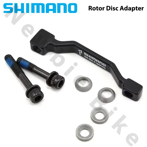 Shimano SM-MA-F180P/P2 F203P/P F203P/PM Adaptador de disco de freno PM A 180 mm 203 mm Rotor de freno Convertidor de montaje en poste Piezas de bicicleta de montaña