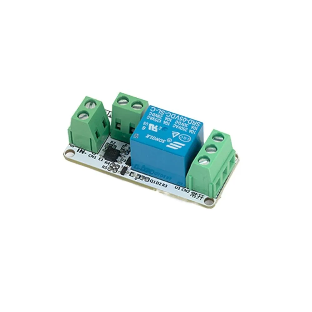 

1 Channel Optocoupler Relay Module DC5V Power Supply High/Low Level Trigger Relay Board 3-5.5V Control Logic Signal Voltage