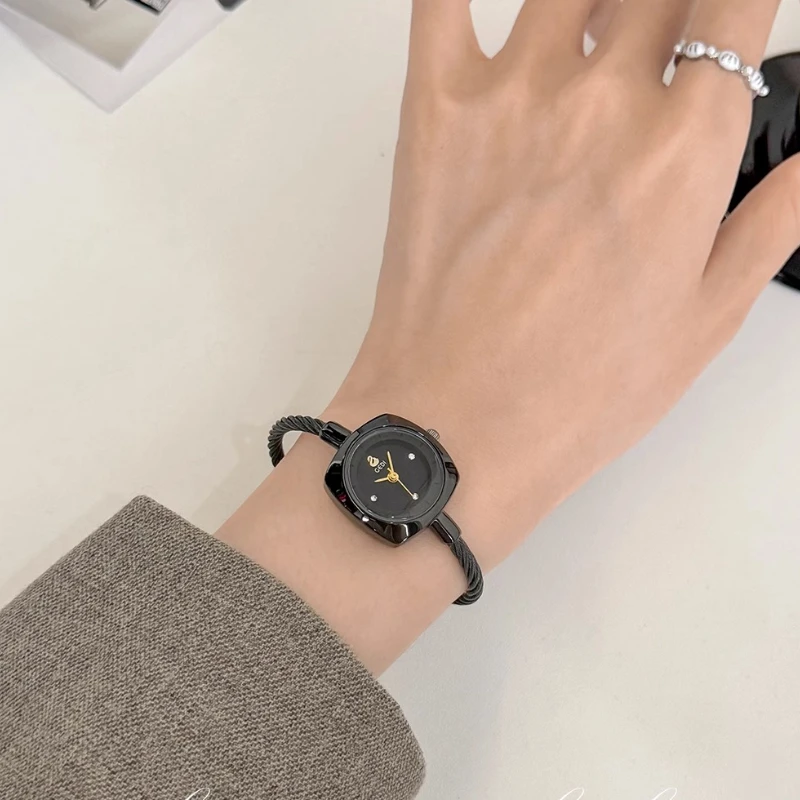 Womens Watches for Small Wrists Quartz Watch Bangle Bracelet Style Steel Orologio Ladies Luxury Wristwatch Diamond Clock