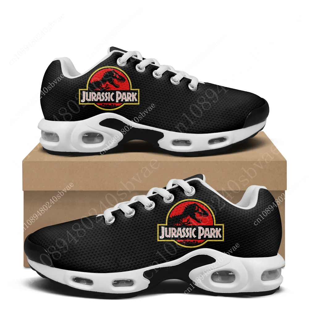 

Dinosaur World Jurassic Park Air Cushion Sports Sneakers Custom Mens Womens Teenager Children High Quality Custom Mesh Sneaker