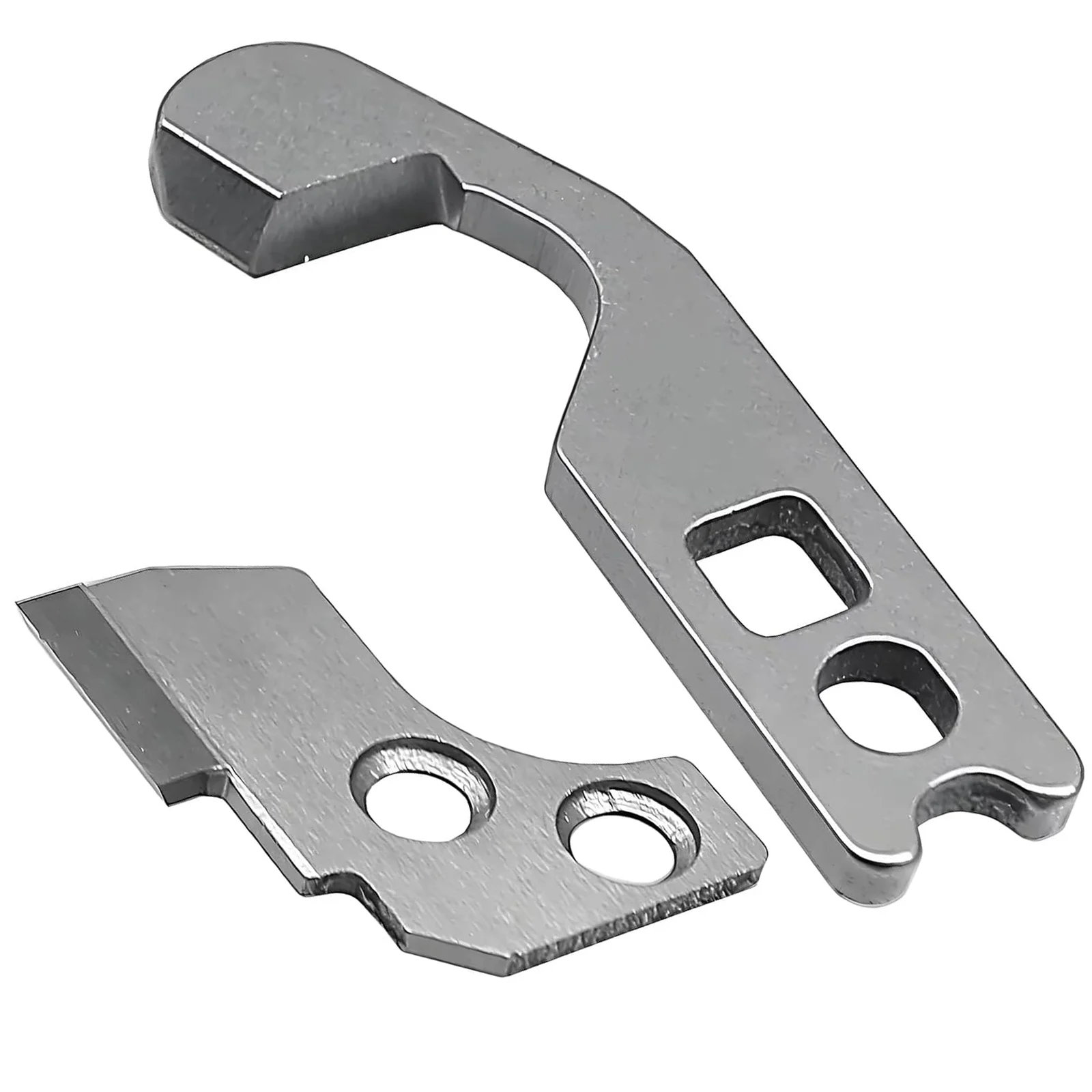 # 788127007 # Cuchilla Superior e Inferior para Remalladora 788013009 Compatible con Janome 204D DM234 8002DX 9102D Elna 664+ Repuesto para Máquina de Coser Overlock