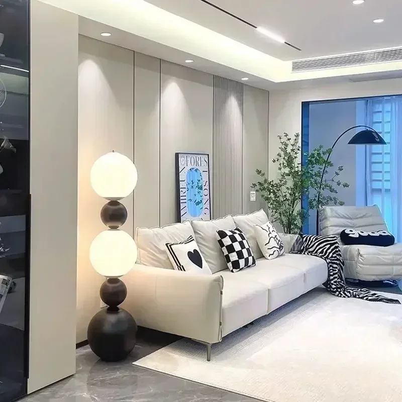 Modern Creative Medieval Art Gourd Led Floor Lamp Bedroom Study Living Room Sofa Upright High End Atmosphere Decorative Lighting