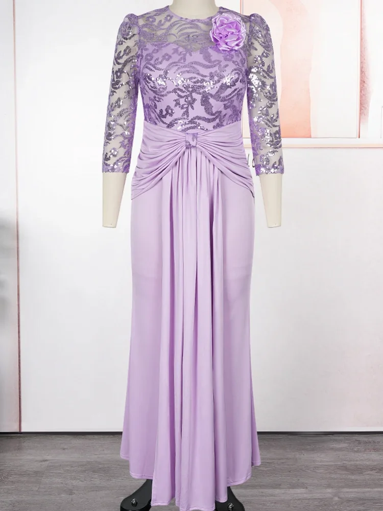 

African Dresses For Women Elegant Wedding Muslim Fashion Abayas Dashiki Robe Kaftan Long Maxi Dress Turkish Africa 2025 New