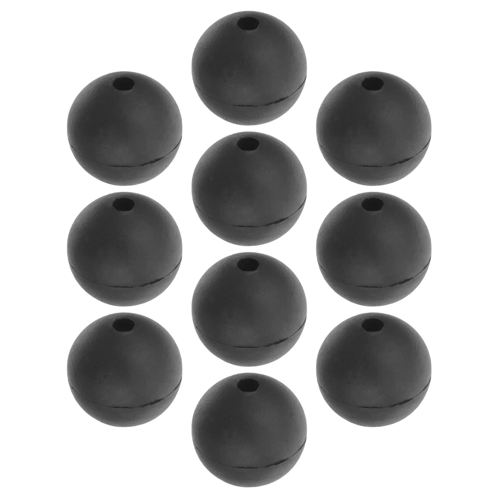 

10 Pcs Black Rubber Head Drum Mallets Tongue Drum Long Wooden Handle Children Percussion Instrument Musical Heads