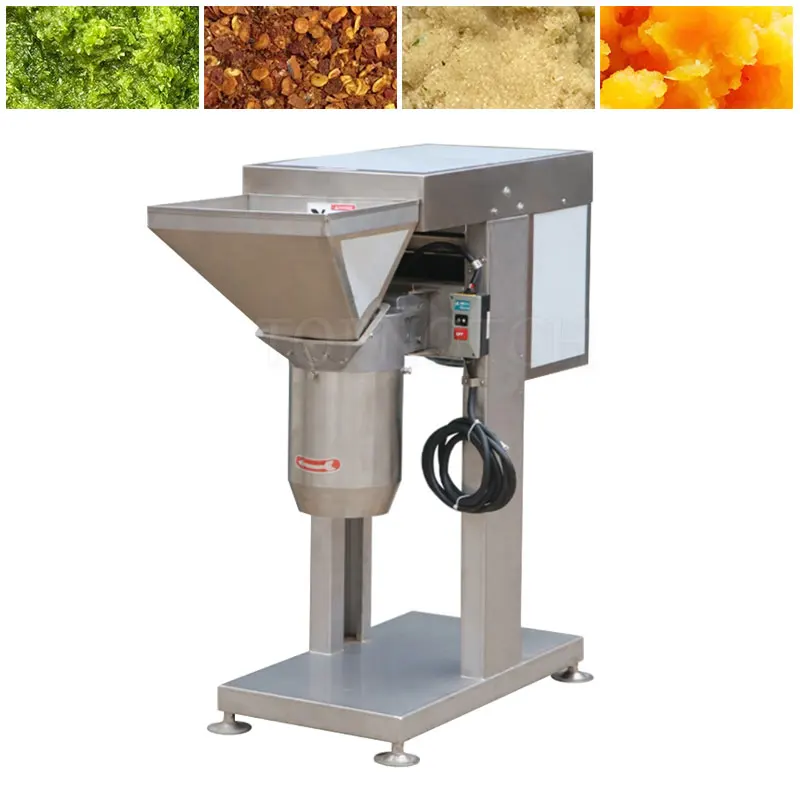 

Garlic Puree Mincing Machine Vegetable Cutting Grinding Machine Chili Carrot Fruit Paste Crushing Making Machine