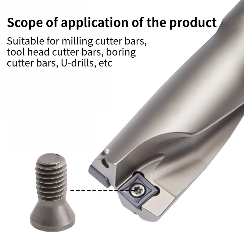 Vite Torx CNC M1.6 M1.8 M2.0 M2.2 M2.5 M3.0 M3.5 M4.0 M5.0 M6.0 Set di viti portautensili per tornio + 1 cacciavite CNC