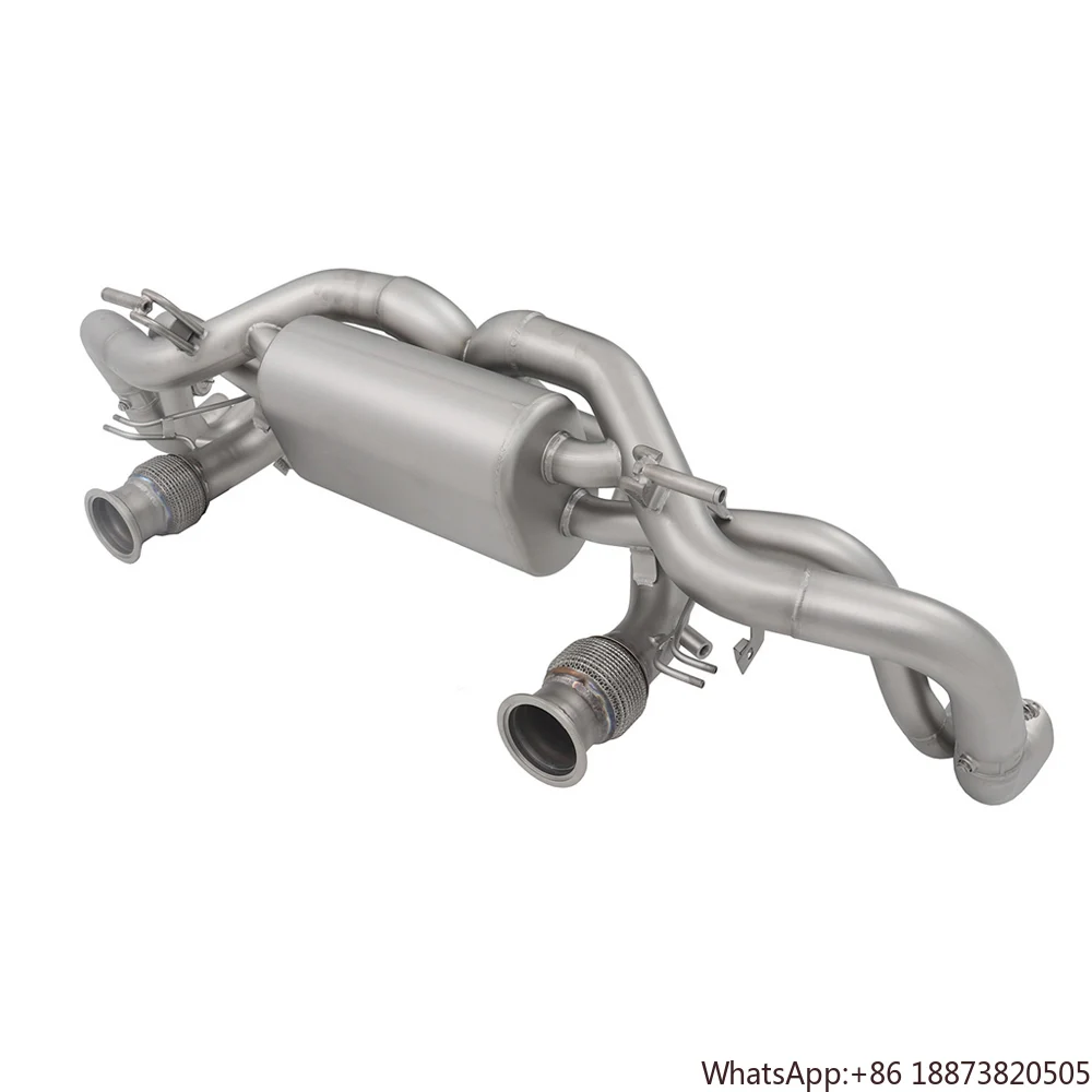 

China Supplier Exhaust System Catback For Audi R8 V10 With Valve