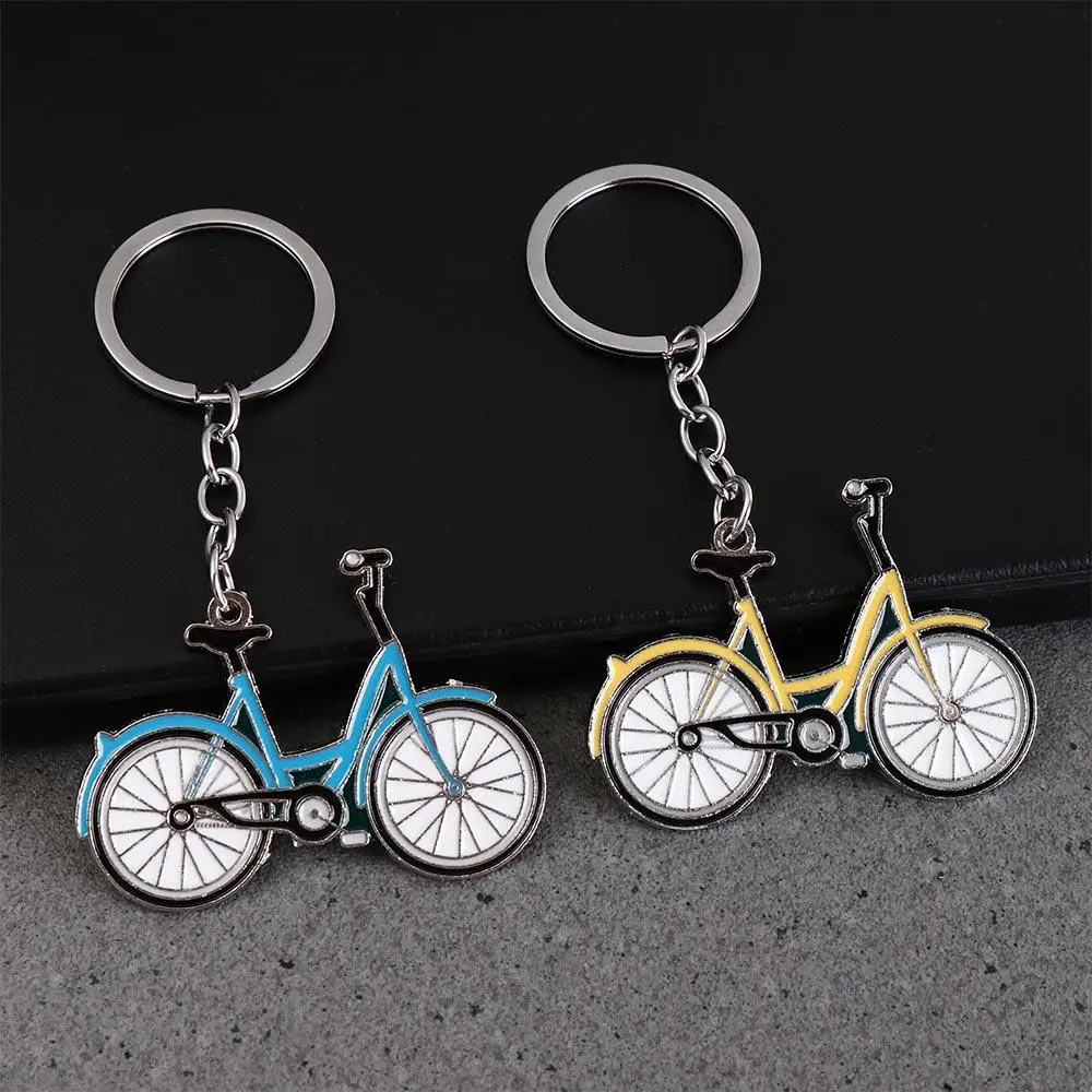 Metal Bicycle Keychain Multifunctional Fashion Bottle Opener Keyring Bike Shaped Portable Bike Key Rings Thanksgiving