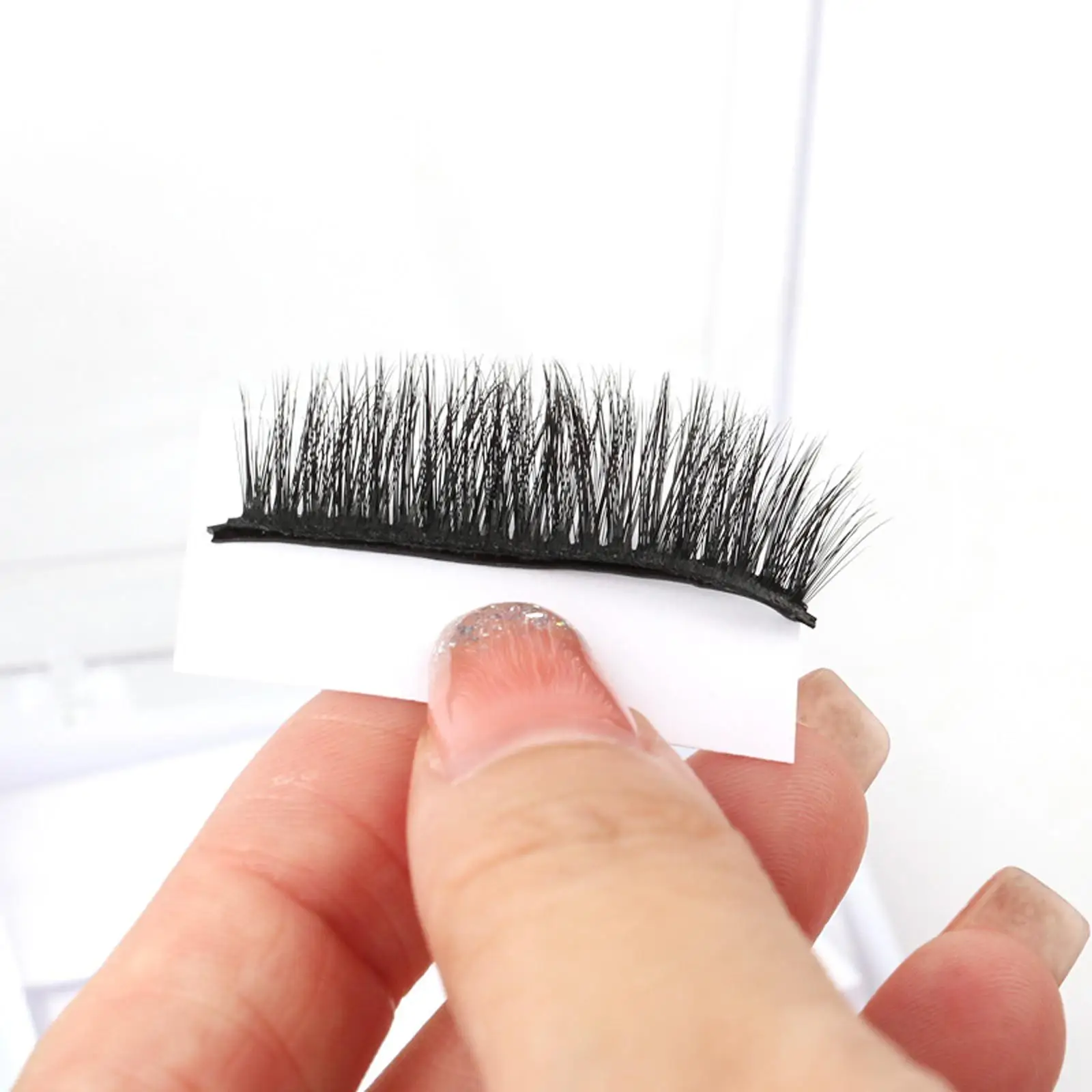 Self-Adhesive Glue-Free Fake Eyelashes Reusable Natural False Eyelashes Suit Eyelash Extensions Full Striped Lashes Eye Makeup