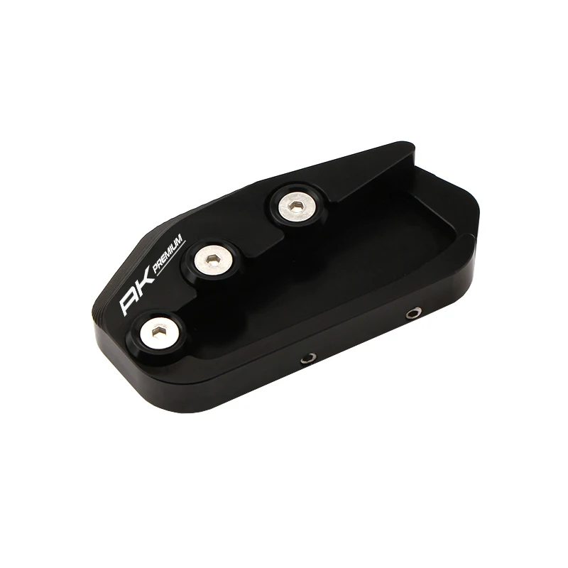 Para KYMCO AK PREMIUM AK550 ak550 2023 motocicleta CNC soporte lateral extensión de caballete placa de soporte agrandar