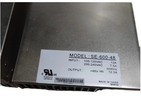 

Taiwan Mingwei switching power supply SE-600-24 SE-600-48 SE-1000-48 SE-1000W-24V