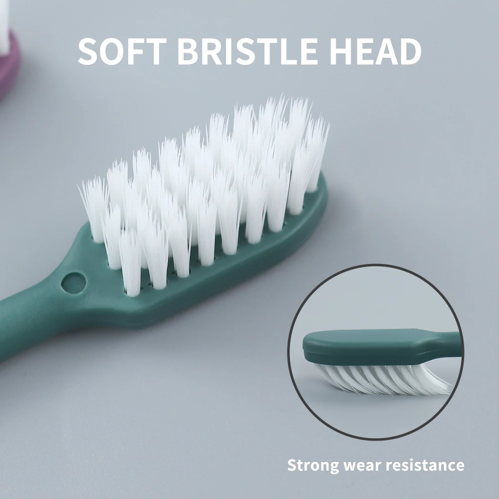 6PCS Disposable Toothbrush Travel Portable Toothbrushes Hotel Supplies Individual Packing Disposable Tooth Brush